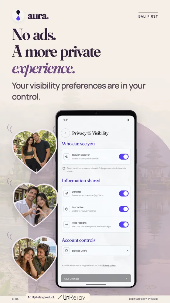 UpRelay: AURA, Android phone 6