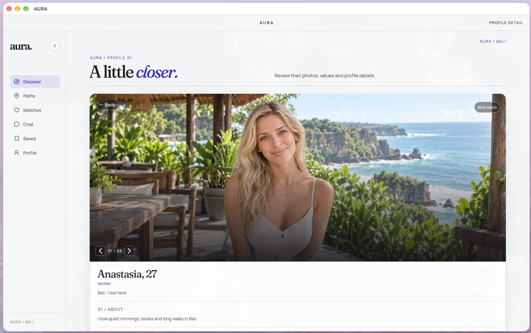 UpRelay: AURA, Mac: No endless scrolling.