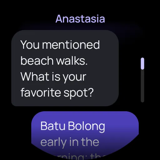 UpRelay: AURA, Wear OS watch 3