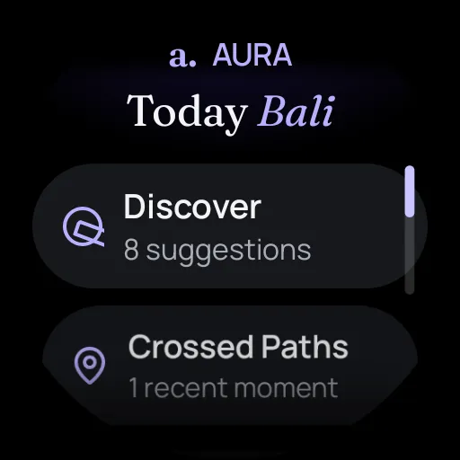 UpRelay: AURA, Wear OS watch 5