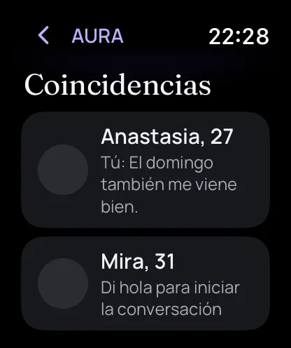 UpRelay: AURA, Apple Watch 3