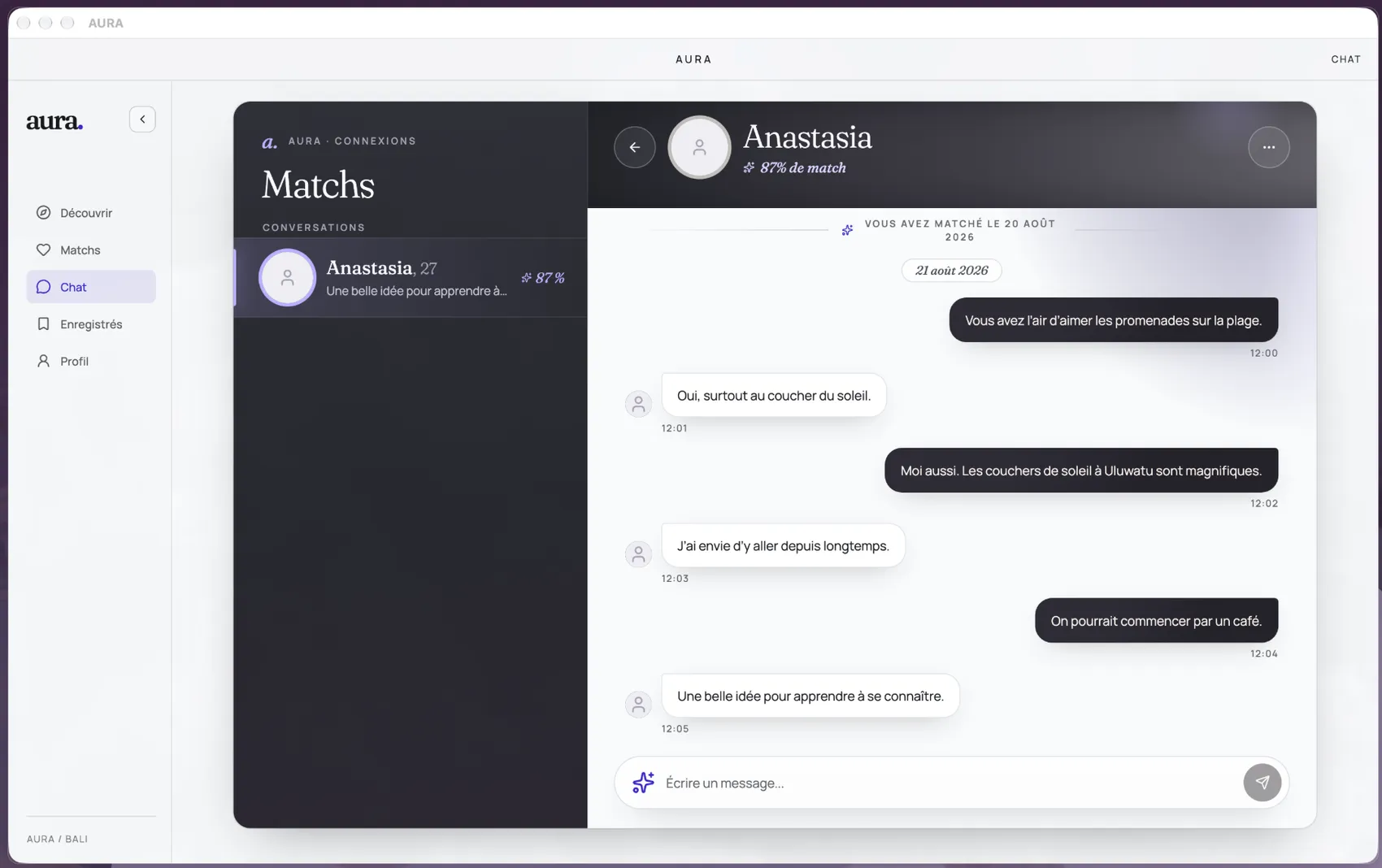 UpRelay: AURA, Mac: Vous choisissez. Le lien est réciproque.