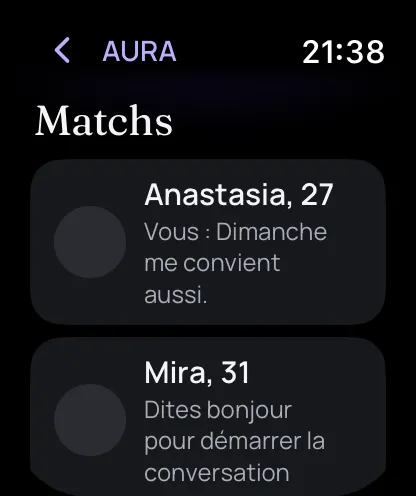 UpRelay: AURA, Apple Watch 3