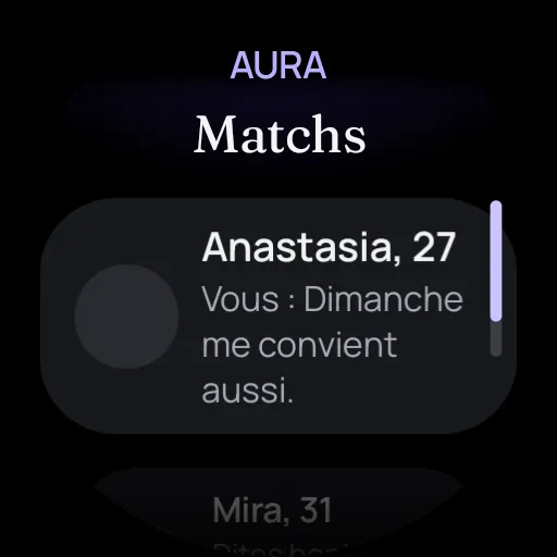UpRelay: AURA, Montre Wear OS 2