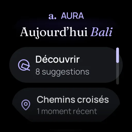 UpRelay: AURA, Montre Wear OS 5