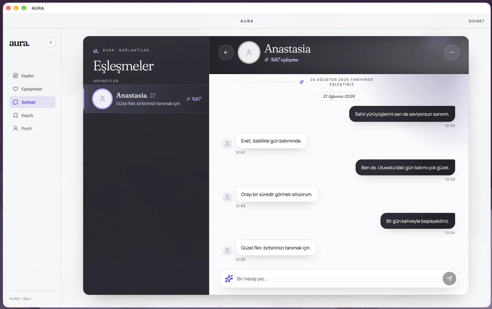 UpRelay: AURA, Mac: Seçim senin. Bağlantı karşılıklı.