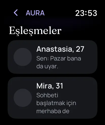UpRelay: AURA, Apple Watch 3