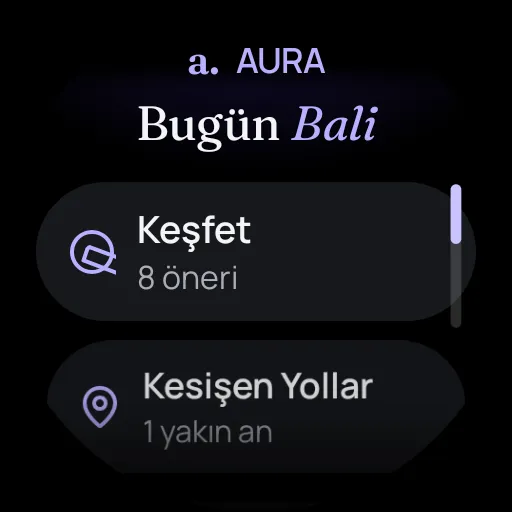 UpRelay: AURA, Wear OS saat 5